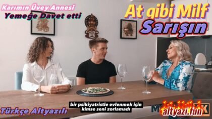 Sarışın milf kayınvaildesi dildoyla oynarken yakalanıp sakso çektirmeye başlıyor türkçe altyazılı porno